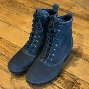 Fly London suede booties